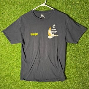 Civilregime Ashes to Ashes Dove‎ Earth Graphic T Shirt Mens Size M Black